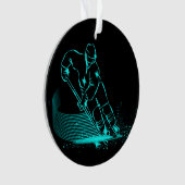 Eishockey-Medaille Ornament zweite Version (Vorderseite)