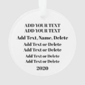 Eishockey-Medaille Ornament zweite Version (Rückseite)