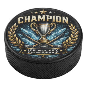 Eishockey-Meisterschaftstrophäe Gedenkpuck Eishockey Puck