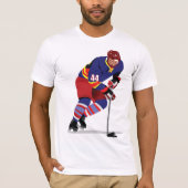 Eishockey-Mens-T - Shirt (Vorderseite)