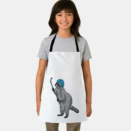 Eishockey mit Eishockeyschläger Schürze (Insitu)