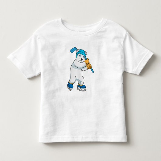Eishockey mit Stick Kleinkind T-shirt (Vorderseite)