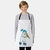 Eishockey mit Stick Schürze (Getragen)