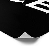 Eishockey Motivierend Poster - Durchhaltevermögen (Ecke)