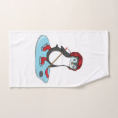 Eishockey Niedlich Penguin Handtuch (Handtuch)
