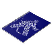 Eishockey-Notebook Notizblock (Linke Seite)