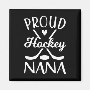 Eishockey-Oma Großmutter des Hockeyspielers Nana Magnet