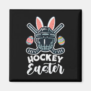 Eishockey-Oster-Helm-Puck-Sport-Männer-Jungs-Kinde Magnet