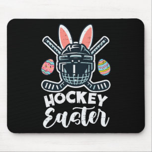 Eishockey-Osterhelm-Puck-Sport Männer Jungen Kinde Mousepad