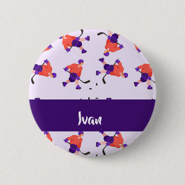 Eishockey Player Button