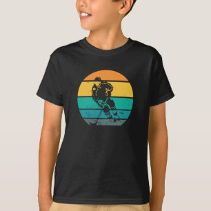 Eishockey Player Gift Idee Retro T-Shirt