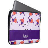 Eishockey Player Laptopschutzhülle (Vorne Rechts)