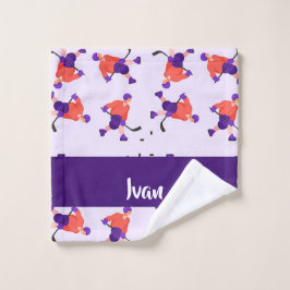 Eishockey Player Waschlappen