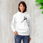 Eishockey Player Womens Hoodie