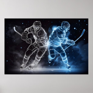 Eishockey Poster