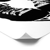 Eishockey-Poster Modern Sports Print Poster (Ecke)