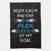 Eishockey Puck Eishockey Winter Team Sport Geschirrtuch (Vertikal)