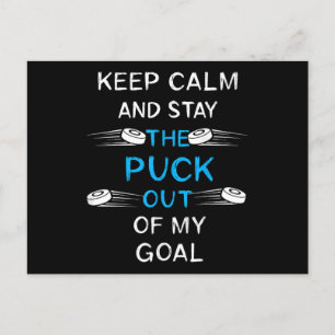 Eishockey Puck Eishockey Winter Team Sport Postkarte