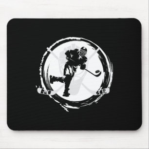 Eishockey Puck Stock Eisbahn Trainer Coach Geschen Mousepad