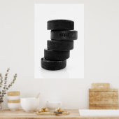 Eishockey-Pucks .. Poster (Küche)