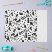 Eishockey Pucks Sticks Spieleziele Sport Seidenpapier (Basteln)