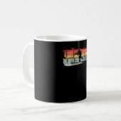 Eishockey Retro Kaffeetasse (Vorderseite Links)