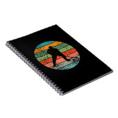 Eishockey Retro Notizblock (Rechte Seite)