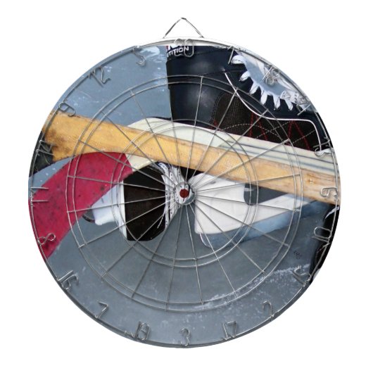 Eishockey-Skate Dartscheibe (vorne)