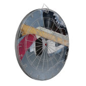 Eishockey-Skate Dartscheibe (Vorderseite Links)