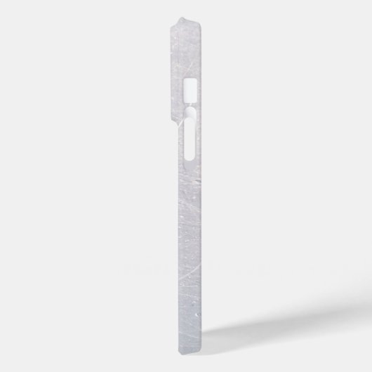 Eishockey-Skate Helmet Puck mit Name und Anzahl Case-Mate iPhone Hülle (Rückseite / Links)