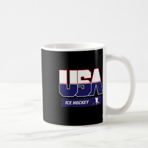 Eishockey-Souvenir-USA-Team  Kaffeetasse
