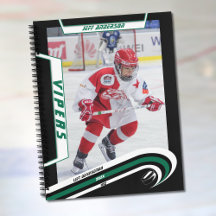 Eishockey-Spieler behalten ihre lebendige grüne Si