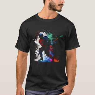 Eishockey-Spieler Eishockeyschläger Eishockey T-Shirt