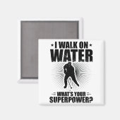 Eishockey-Spieler | Geschenkideen für Sportteam Magnet (Vorderseite/Rückseite)