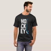 Eishockey Spieler Hockey Son Hockey T-Shirt (Vorne ganz)