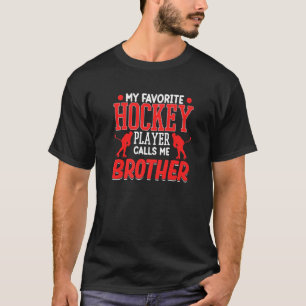 Eishockey Spieler nennt mich Bruder Trainer Sport T-Shirt