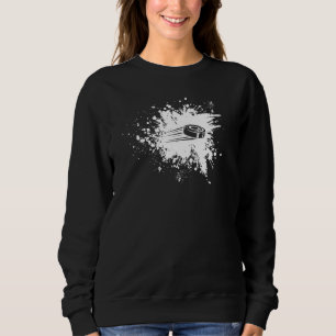 Eishockey-Spieler-Splash Sweatshirt