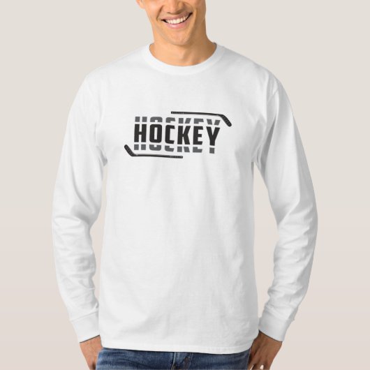 Eishockey Spieler Stick Puck Team Funny Geschenk I T-Shirt (Vorderseite)