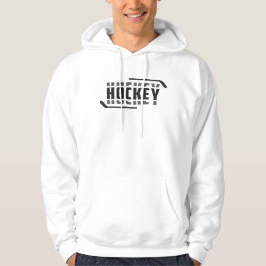 Eishockey Spieler Stick Puck Team Funny Gift Idee Hoodie (Vorderseite)
