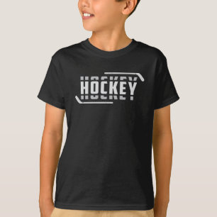 Eishockey Spieler Stick Puck Team Sportgeschenk Id T-Shirt