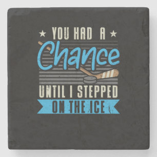 Eishockey Steinuntersetzer