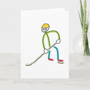 Eishockey-Stockmann Karte