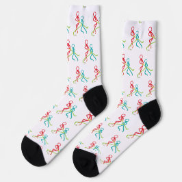 Eishockey-Stockmänner Socken