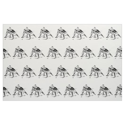 Eishockey Stoff (Fat Quarter (45,7 x 55,9 cm))