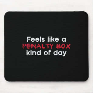 Eishockey Strafbank Gute Laune Lustiger Spieler Mä Mousepad