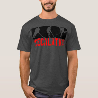 Eishockey Team Club Spieler Goalie Coach Fan 12 T-Shirt