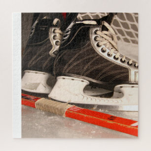 Eishockey-Themen-Puzzle Puzzle