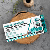 Eishockey Ticket Pass Kinderdusche Einladung