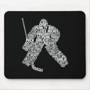 Eishockey Torhüter Hockey Jugend Männer Kinder Jun Mousepad