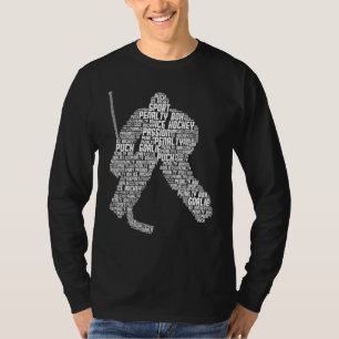Eishockey Torwart Hockey Jugend Männer Kinder Jung T-Shirt